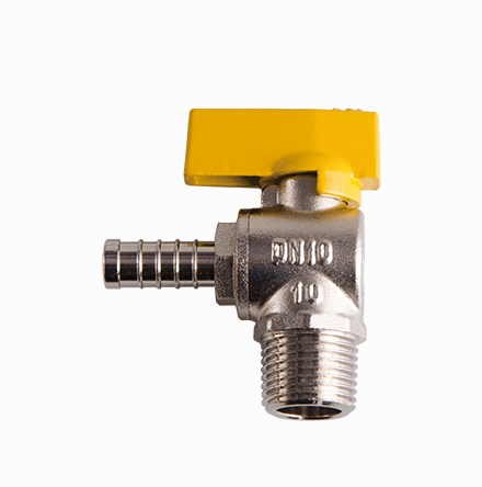 Male Threaded 90º Valve with Spigot